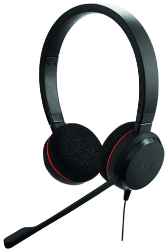 Наушники Jabra EVOLVE 20 UC Stereo черный