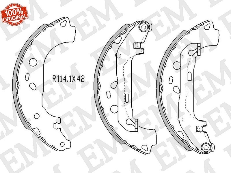 Колодки PATRON PSP002