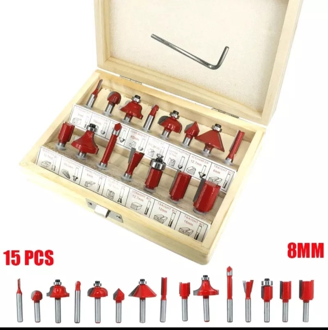 Shili Tools набор фрез 15 шт. арт. 270401/5500