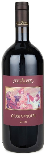 Вино Tua Rita Giusto di Notri Toscana IGT, 2019 сухое красное 14.5% 1.5 л