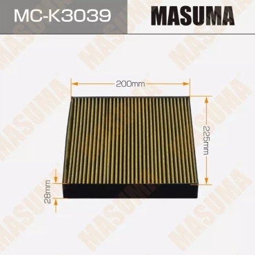 MASUMA салонный фильтр MC-K3039