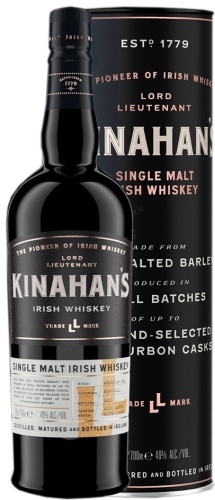 Виски Kinahan's Single Malt L.L. Tube односолодовый 46% 0.7 л