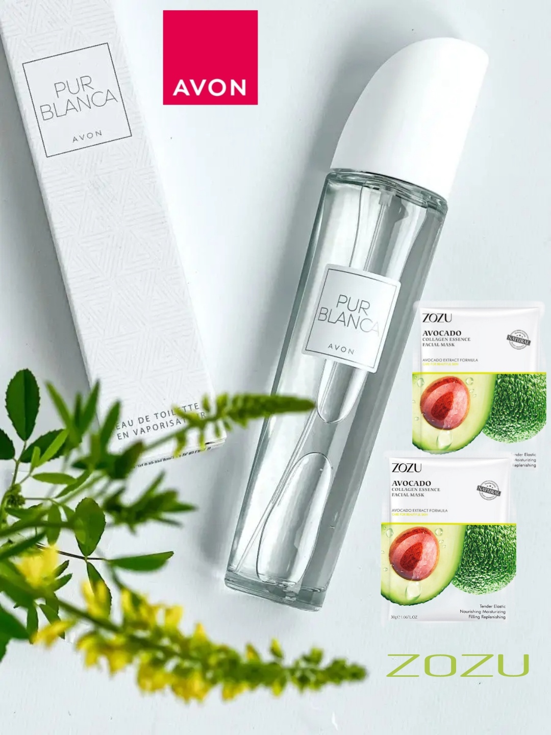 Avon Pur Blanca парфюмерный набор 50 мл, для женщин