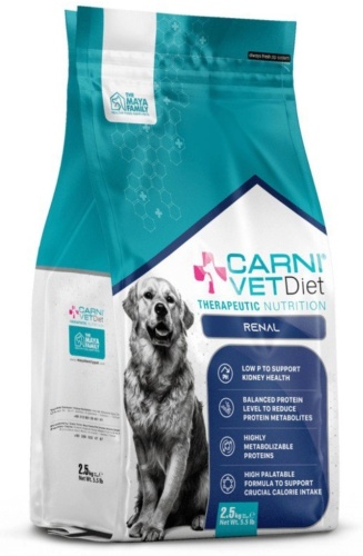 CARNI Vet Diets Renal при проблемах с почками 2.5 кг