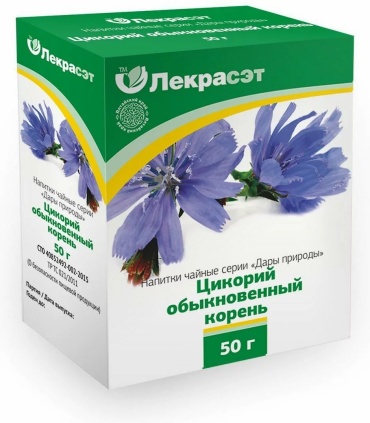 Лекра-Сэт корень Цикорий обыкновенный корень 50 г