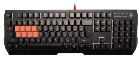 Клавиатура A4Tech Bloody B188 USB черный