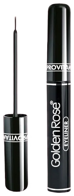 GOLDEN ROSE Provitamin подводка черный Black