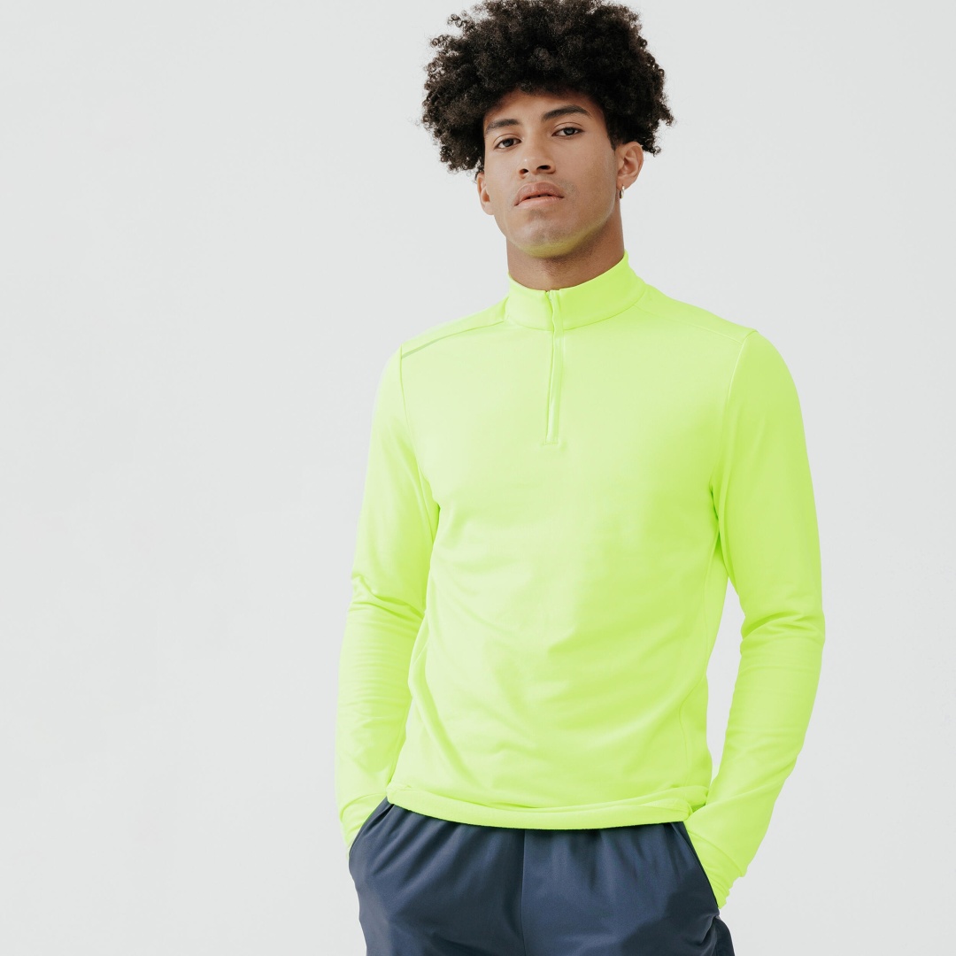 Лонгслив Decathlon зеленый