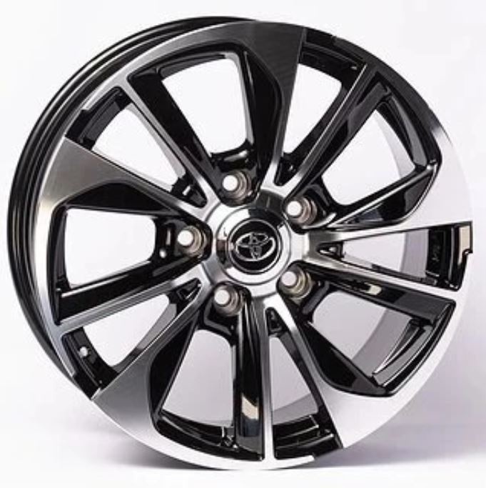BW HP904 8x18/6x139.7 D106.1 ET25 черный, серебристый