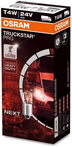 Osram 3930TSP накаливания T4W, 10 шт
