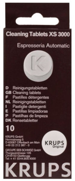 Таблетки Krups XS3000 0.02 кг 10 шт