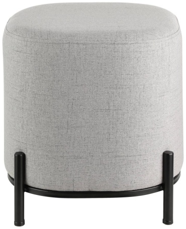 Пуф MASHIKE Eglo living 424019, 38x38x41 см, серый