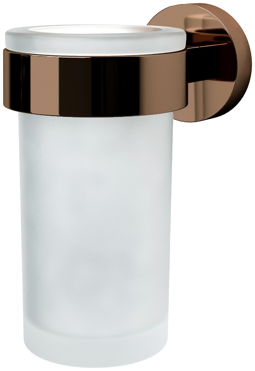 WasserKRAFT стакан Asphe K-77728 1 шт, металл, стекло