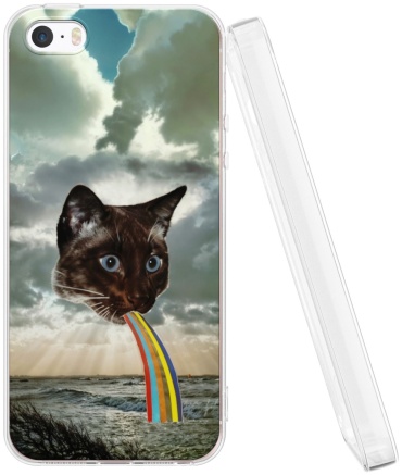 Чехол Mcover для Apple iPhone SE, iPhone 5, iPhone 5S рисунок
