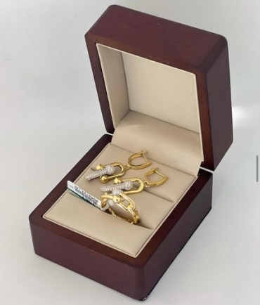 Italy Gold N9393994 вес 10.87 г золото, фианит