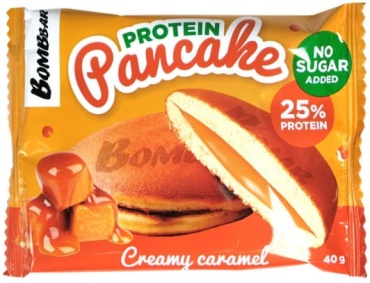 BombBar панкейки протеиновые Pancake с карамельным кремом 1 шт