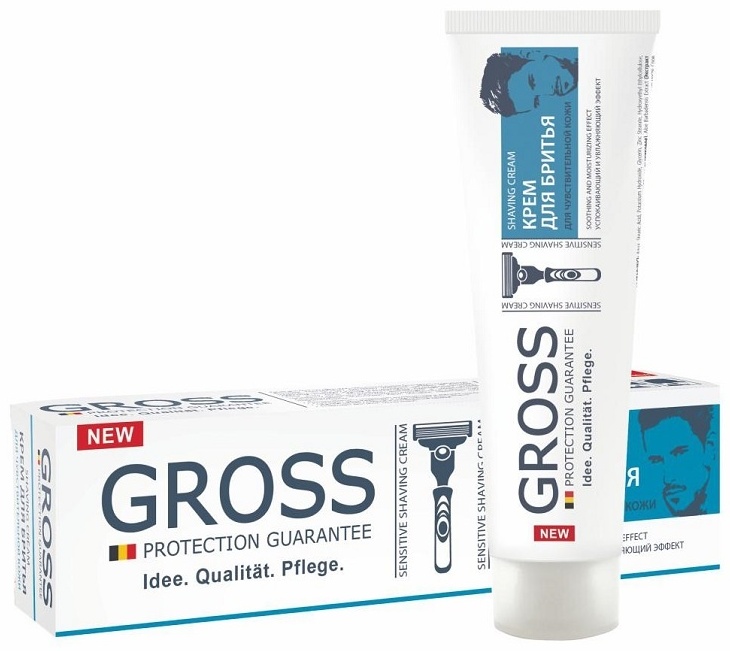 NEW CODE Gross Sensitive Shaving Cream крем для бритья 100 мл