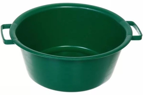 PLASTIKA таз Р141 ЗЕЛЕНЫЙ 8 л