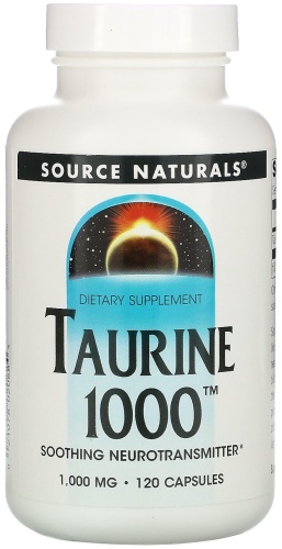 Source Naturals Таурин капсулы 120 шт