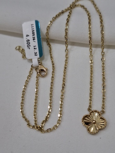 Колье Italy Gold P113465 длина 50 вес 4.60 золото, без вставок