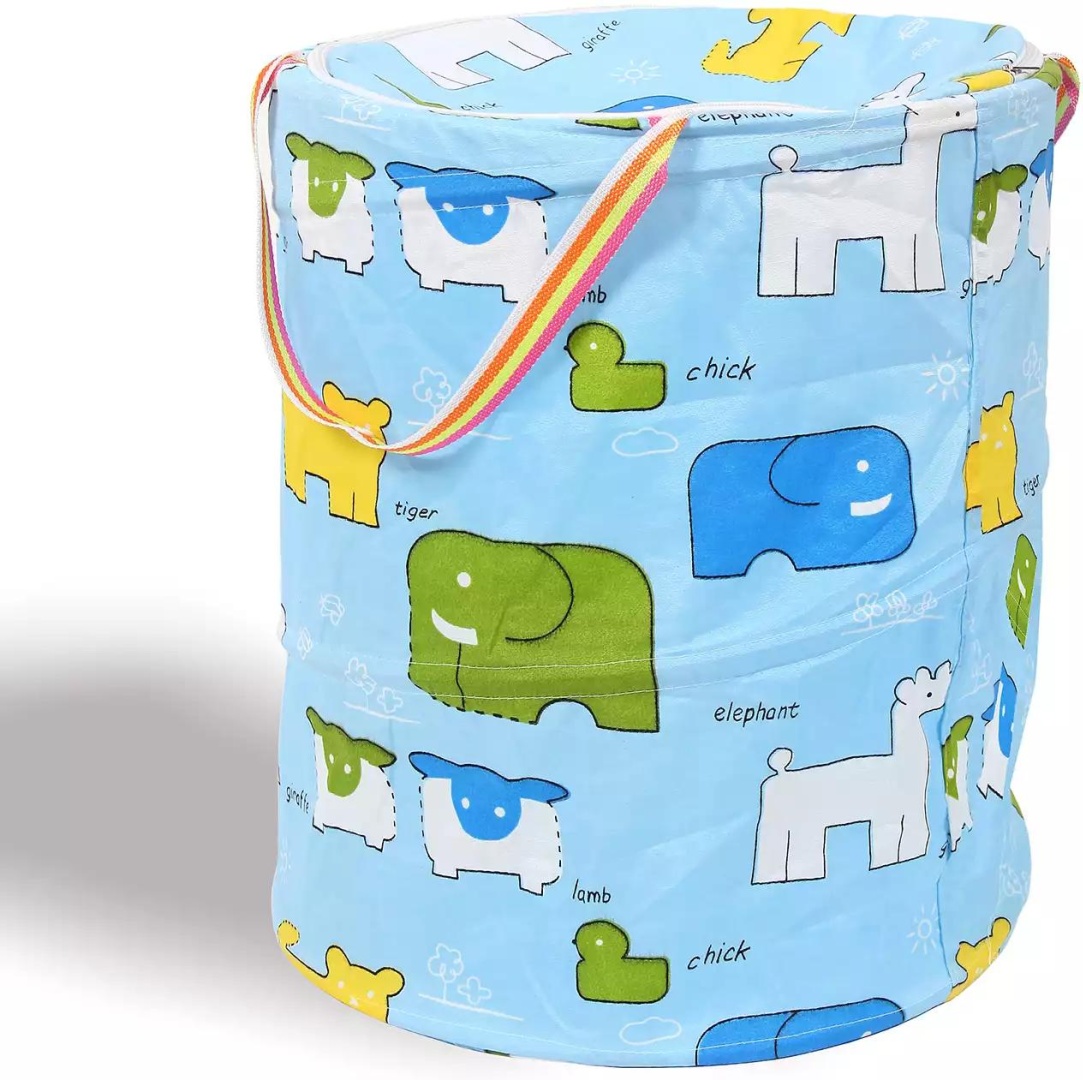 Корзина для игрушек 38x38x45 см, текстиль