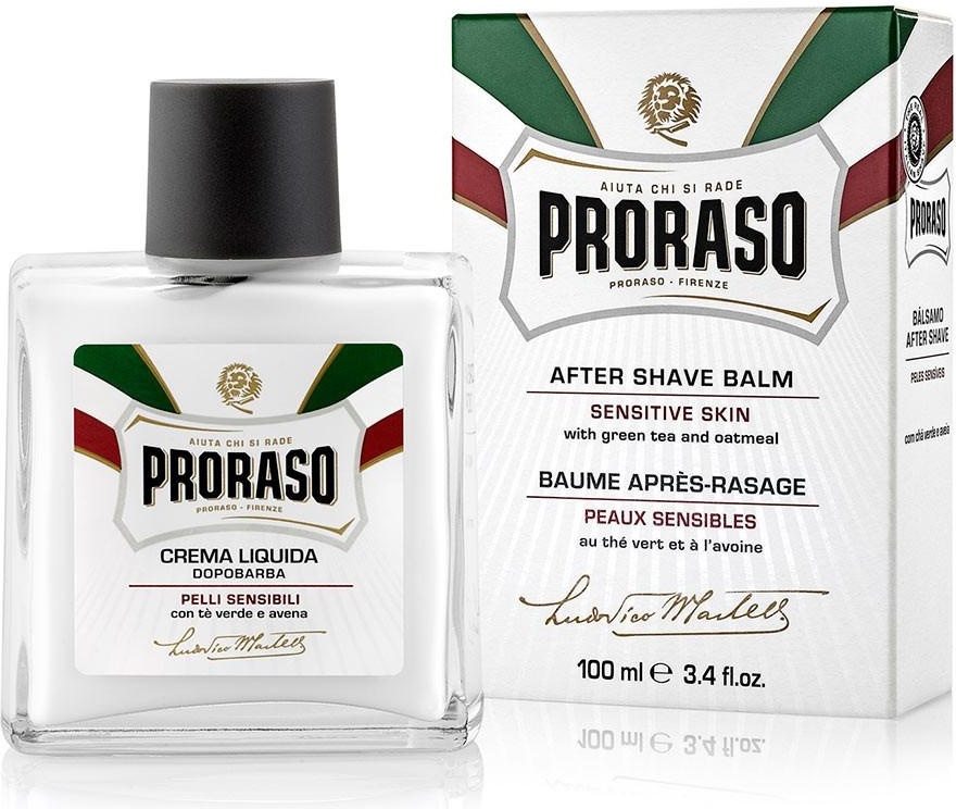 PRORASO After Shave Balm Зелёный Чай и Овёс бальзам после бритья 100 мл