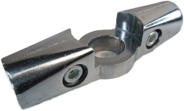 Крепление FA-ORION Uno 24/R45 d 25, НФ-00002845, 1 шт, металл, серебряный