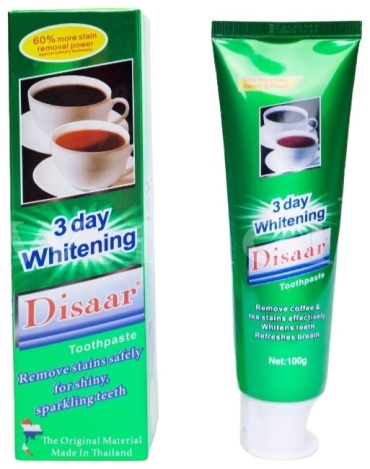 DISAAR зубная паста 3 Day Whitening 100 г
