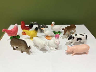 Фигурка Toys домашние животные 8 см 12 шт