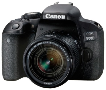 Canon EOS 800D Kit 18-55 IS черный