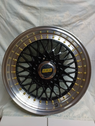 BBS 1417 6.5x16/4x100 D73.1 ET30 4 диска черный, серебристый