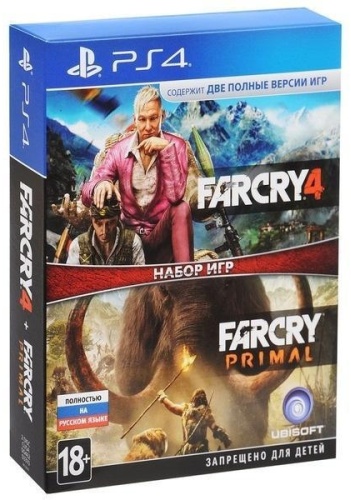 Far Cry 4 + Far Cry Primal PS4 RUS