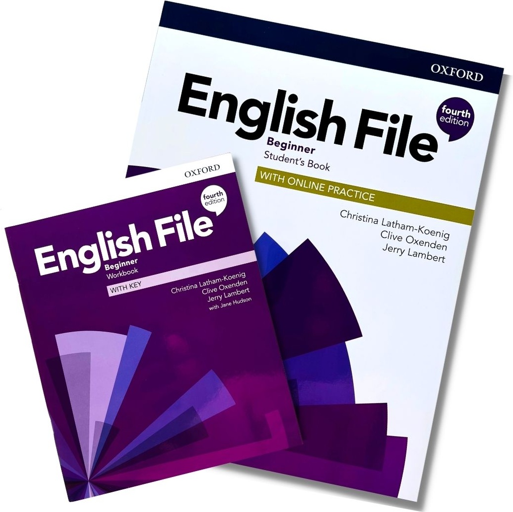 Купить English File 4th Edition Beginner Student's book and Workbook в ...
