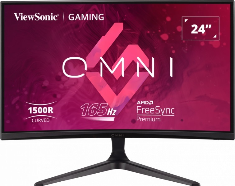Монитор 24" Viewsonic VX2418C черный