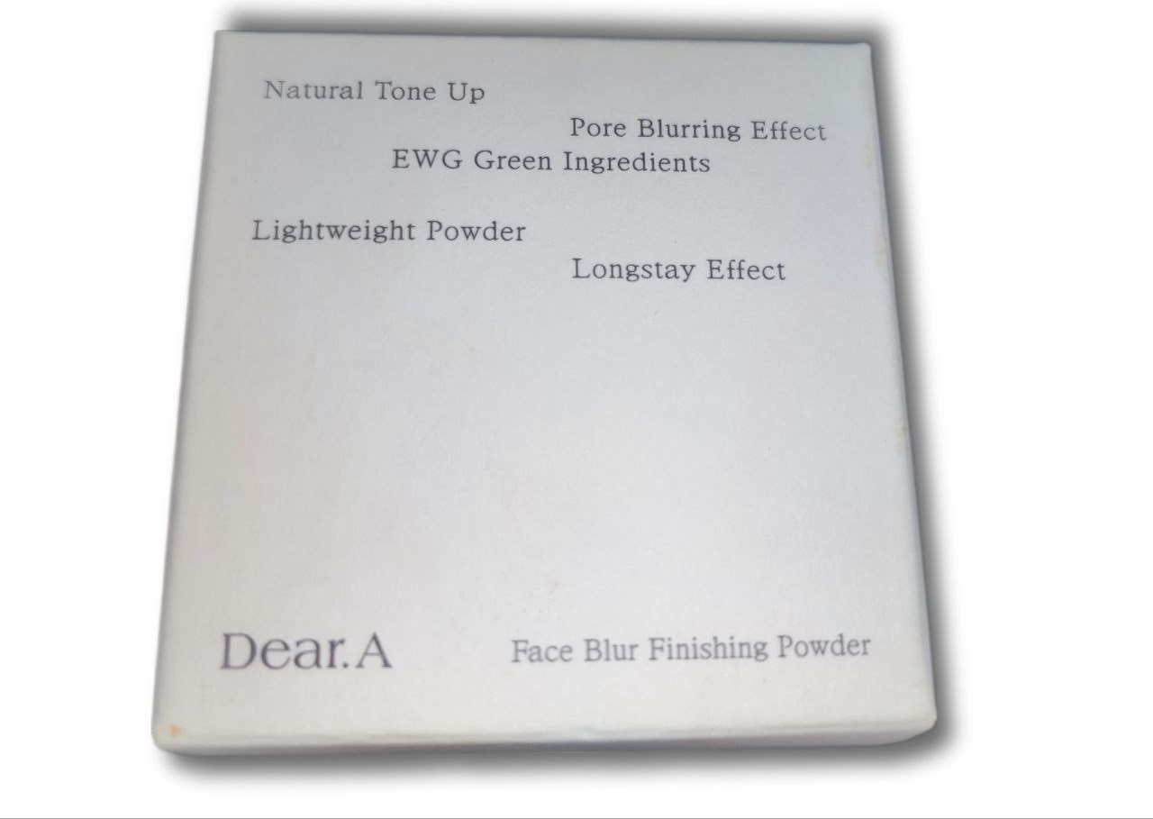 Пудра Dear.A Lightweight Powder рассыпчатая Natural Tone-up слоновая кость