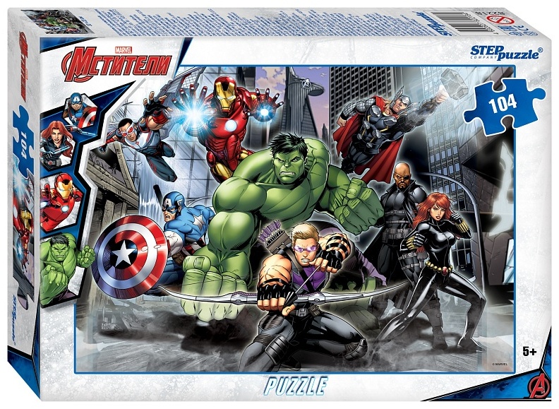 Купить Пазл Step Puzzle Черная вдова 82218 104 деталей в Алматы ...