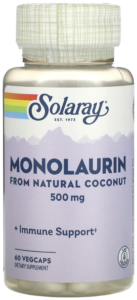 Купить Solaray Monolaurin 500 мг капсулы 60 шт в Алматы – Магазин на ...