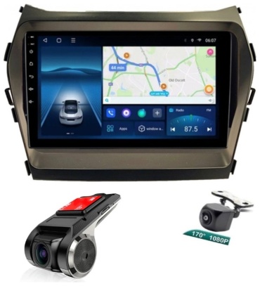 VULCAN TS10 Hyundai Santa Fe/ix45 2013-2016 6Gb+128Gb + камера заднего вида