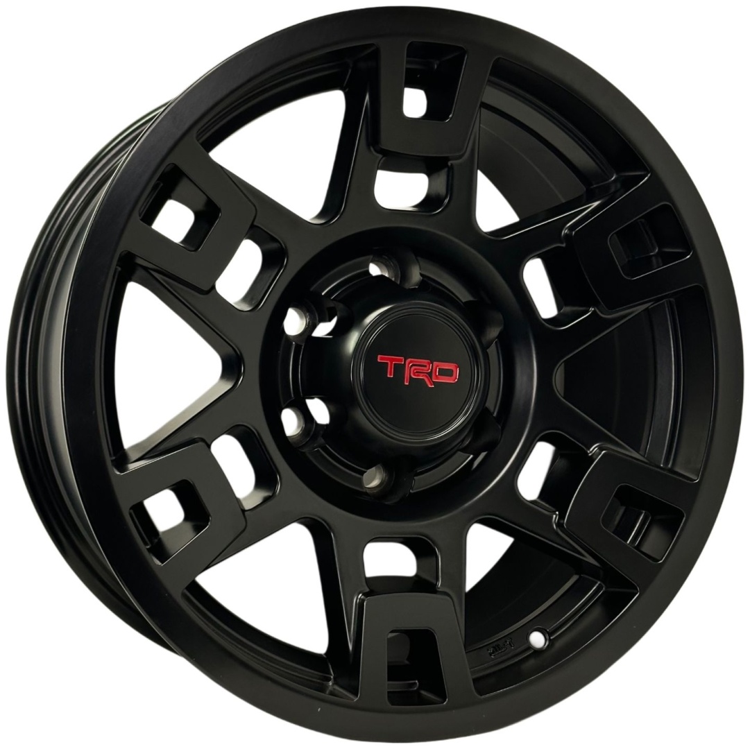Yixing TRD444WW 8x17/6x139.7 D106.2 ET0 4 диска черный, черный матовый