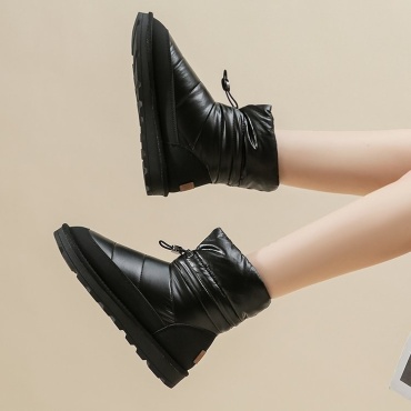 Дутики Fashion черный