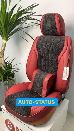 AUTO STATUS Toyota Fortuner 2015-2023 бордовый, черный