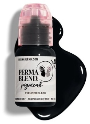 Perma Blend Eyeliner Black пигмент черный для четких линий 15 мл