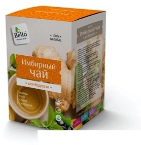 Bella фито-чай Имбирный чай для бодрости 20 г