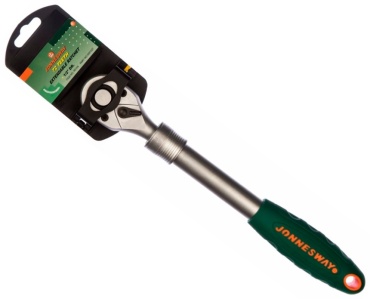 Трещотка телескопическая JONNESWAY R5104 1/2, 440 мм