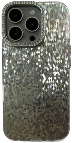 Чехол Unique Case для Apple iPhone 16 Pro Max серебристый