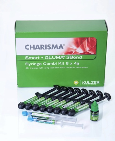 HERAEUS-KULZER композит стоматологический CHARISMA Smart + GLUMA 2Bond для пломбирования, для реставрации