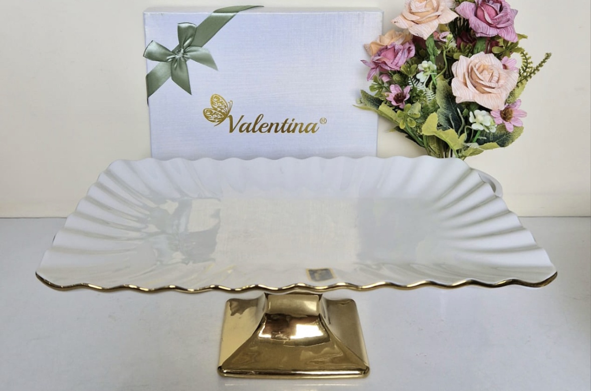Блюдо Valentina 30х20 см, фарфор, 1 шт