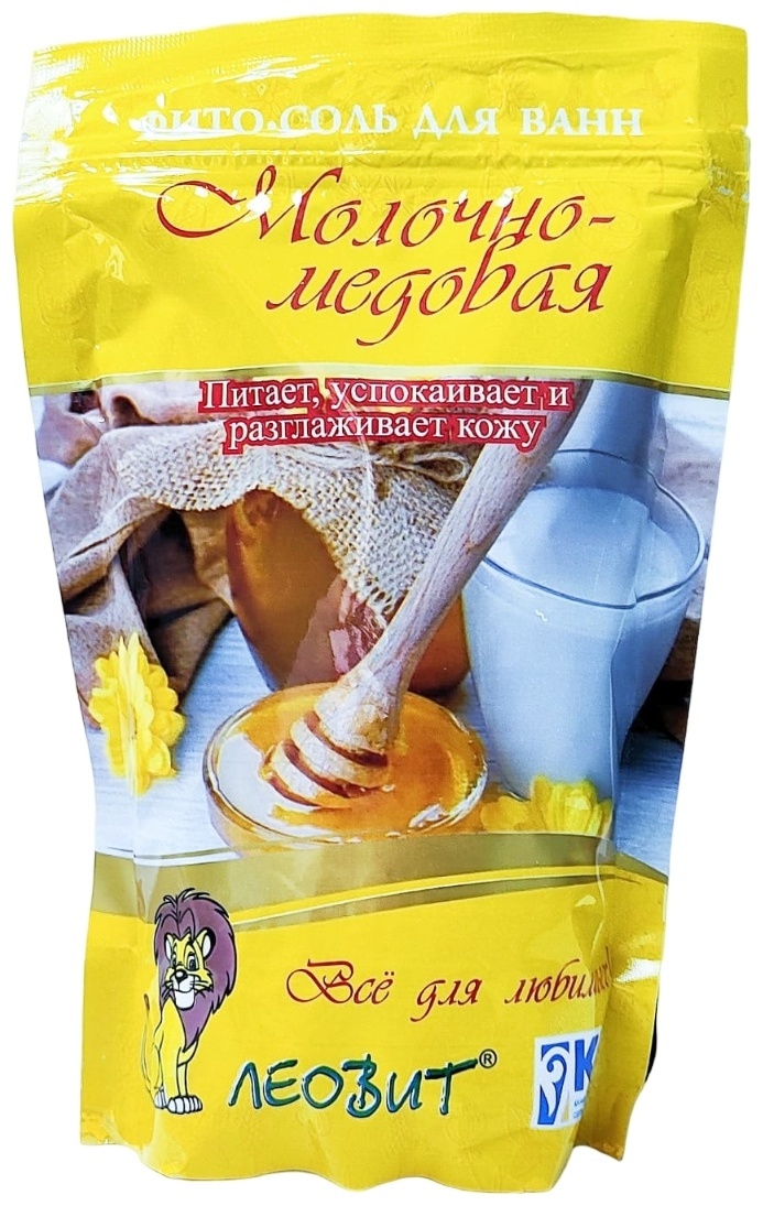 Леовит Молочно-медовая морская соль 500 г