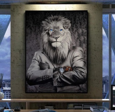 Broome.art картина Lion Dior 90x120 см
