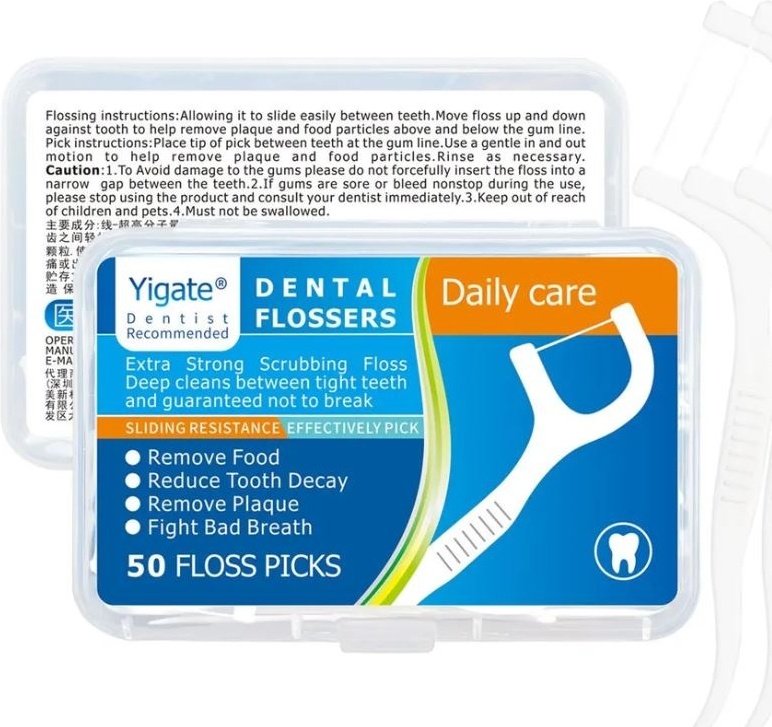 Yigate Dental флоссер 50 м